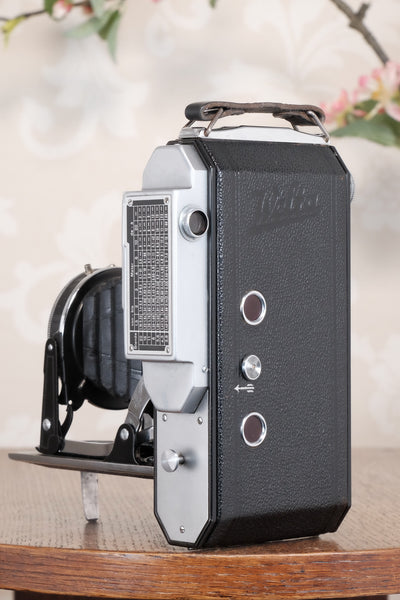Rare! Near Mint 1937 WELTA WELTUR 6x9 Coupled Rangefinder Camera, CLA'd, Freshly serviced!