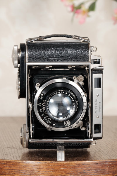 Superb! 1936 PLAUBEL ROLL-OP, Rare 6x4.5 Coupled Rangefinder Camera, CLA'd  Freshly Serviced! - Plaubel- Petrakla Classic Cameras
