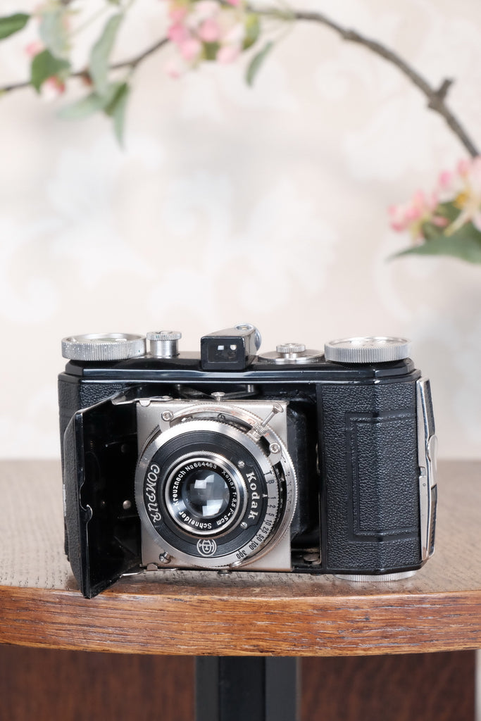 THE ORIGINAL FIRST VERSION, 1934 Black Kodak Retina, model 117, CLA'd, Freshly Serviced!