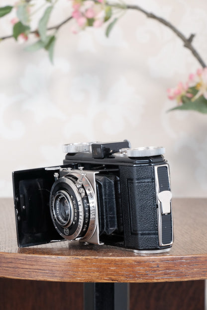 THE ORIGINAL FIRST VERSION, 1934 Black Kodak Retina, model 117, CLA'd, Freshly Serviced!