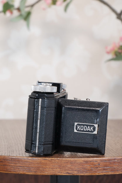 THE ORIGINAL FIRST VERSION, 1934 Black Kodak Retina, model 117, CLA'd, Freshly Serviced!