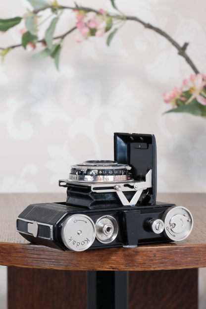 THE ORIGINAL FIRST VERSION, 1934 Black Kodak Retina, model 117, CLA'd, Freshly Serviced!