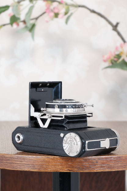 THE ORIGINAL FIRST VERSION, 1934 Black Kodak Retina, model 117, CLA'd, Freshly Serviced!