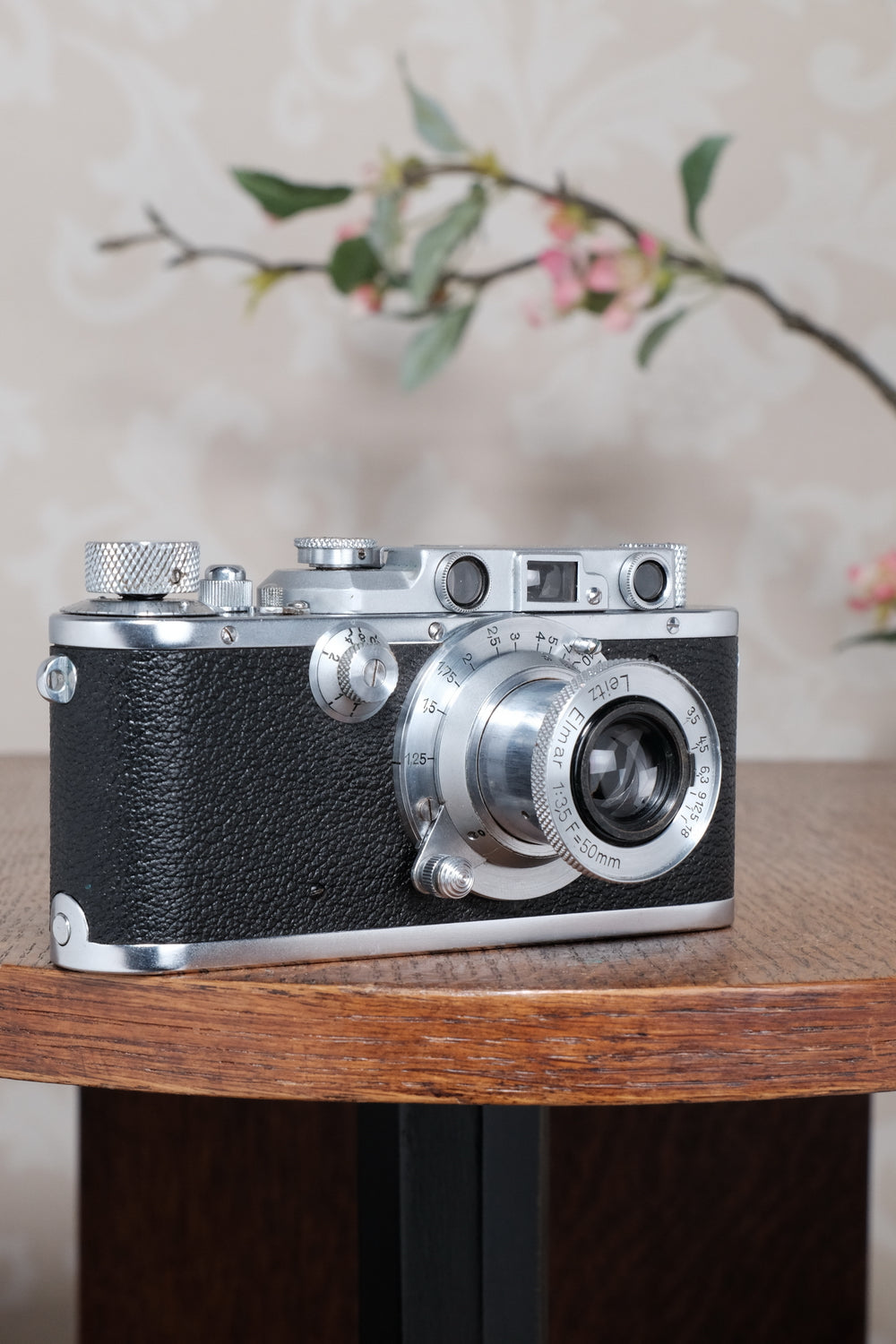 Superb! 1934 Leitz Leica III with Elmar lens & case. Freshly Serviced, CLA'd