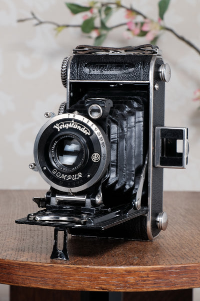 1934 Voigtlander Inos II 6x9 Folder, CLA’d, Freshly Serviced!