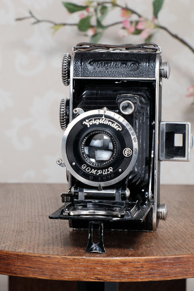 1934 Voigtlander Inos II 6x9 Folder, CLA’d, Freshly Serviced!