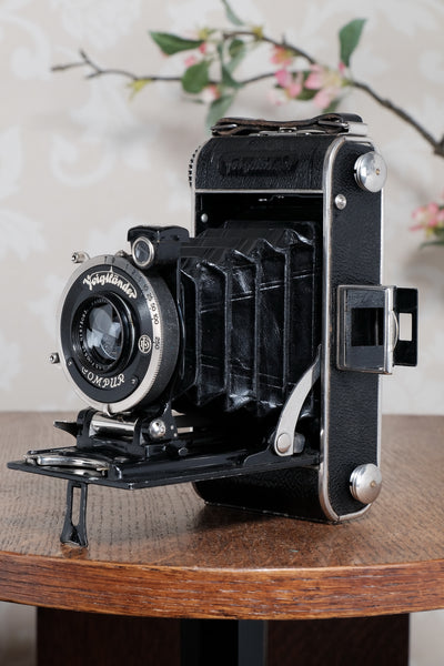 1934 Voigtlander Inos II 6x9 Folder, CLA’d, Freshly Serviced!