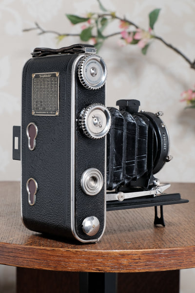 1934 Voigtlander Inos II 6x9 Folder, CLA’d, Freshly Serviced!