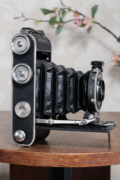 1934 Voigtlander Inos II 6x9 Folder, CLA’d, Freshly Serviced!