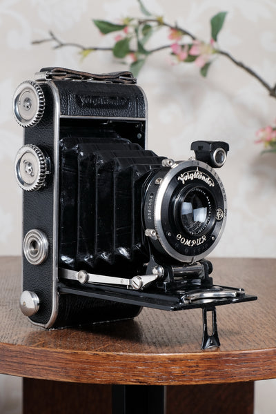 1934 Voigtlander Inos II 6x9 Folder, CLA’d, Freshly Serviced!