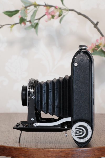 Excellent 1939 Voigtlander Bessa Rangefinder with HELIAR LENS! 6x9, Freshly Serviced, CLA'd.