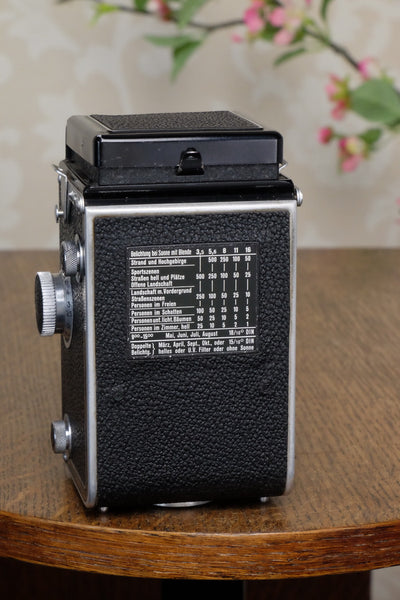1938 Rolleiflex Automat, Freshly Serviced, CLA’d, Freshly Serviced! - Frank & Heidecke- Petrakla Classic Cameras