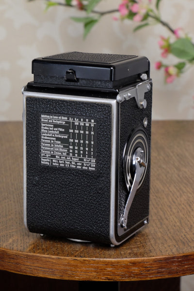 1938 Rolleiflex Automat, Freshly Serviced, CLA’d, Freshly Serviced! - Frank & Heidecke- Petrakla Classic Cameras