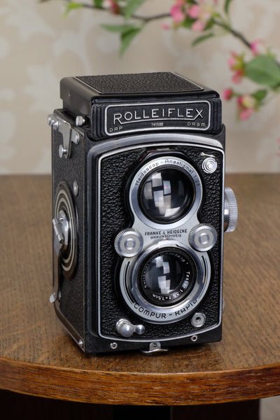 1938 Rolleiflex Automat, Freshly Serviced, CLA’d, Freshly Serviced! - Frank & Heidecke- Petrakla Classic Cameras