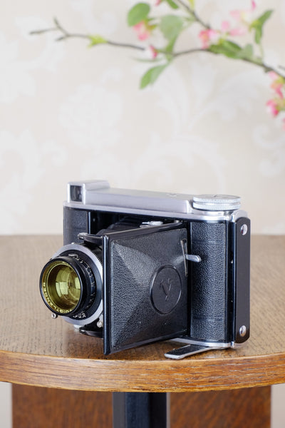 Superb! 1936  Voigtlander “Baby Bessa“ 66, 6x6 camera, Skopar lens, CLA'd, Freshly Serviced! - Voigtlander- Petrakla Classic Cameras