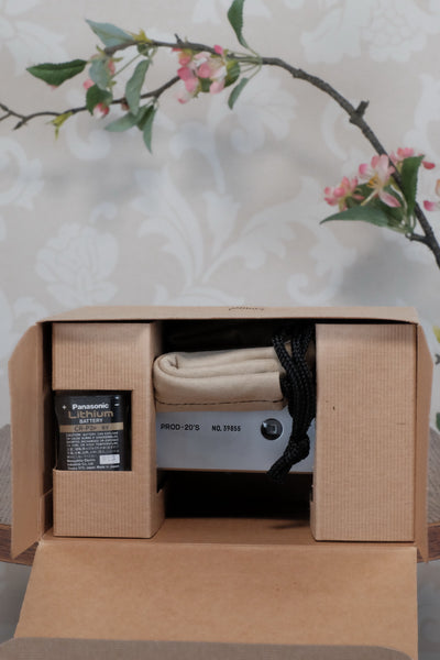 MINT! Minolta 35mm Prod 20’s Cult Camera With Original Box, strap, cap & instructions