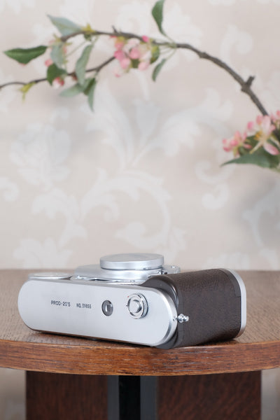 MINT! Minolta 35mm Prod 20’s Cult Camera With Original Box, strap, cap & instructions