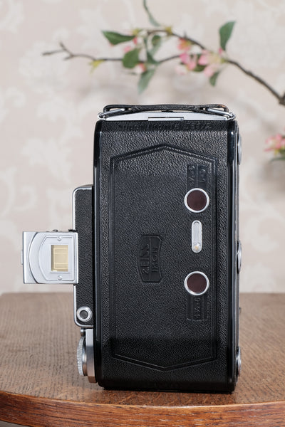 SUPERB! 1938 Zeiss Ikon Super Ikonta C 6x9, Top of the line version, CLA’d, Freshly Serviced!