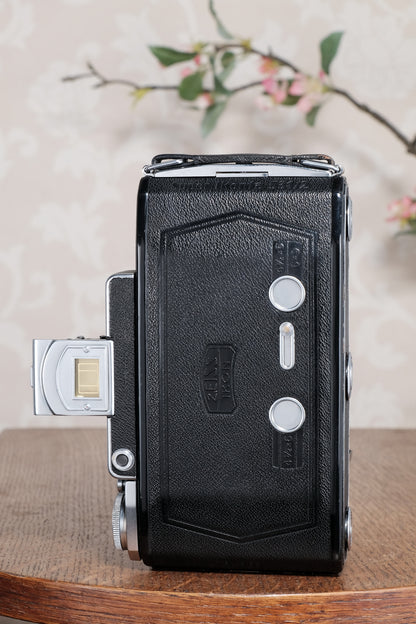 SUPERB! 1938 Zeiss Ikon Super Ikonta C 6x9, Top of the line version, CLA’d, Freshly Serviced!
