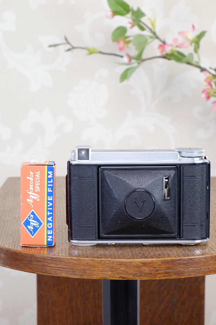 Superb! 1936  Voigtlander “Baby Bessa“ 66, 6x6 camera, Skopar lens, CLA'd, Freshly Serviced! - Voigtlander- Petrakla Classic Cameras