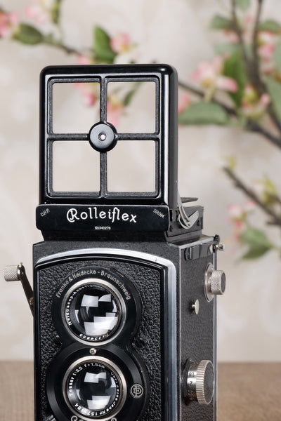 Near mint! 1934 Old Standard Rolleiflex, Freshly Serviced, CLA’d - Frank & Heidecke- Petrakla Classic Cameras