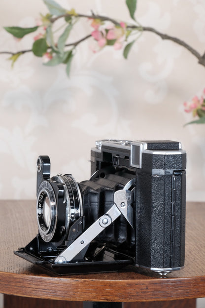 Superb,1938 Zeiss Ikon Super Ikonta 6x6, Tessar lens,, CLA'd, Freshly Serviced!