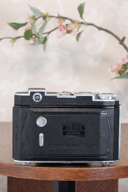 Superb,1938 Zeiss Ikon Super Ikonta 6x6, Tessar lens,, CLA'd, Freshly Serviced!