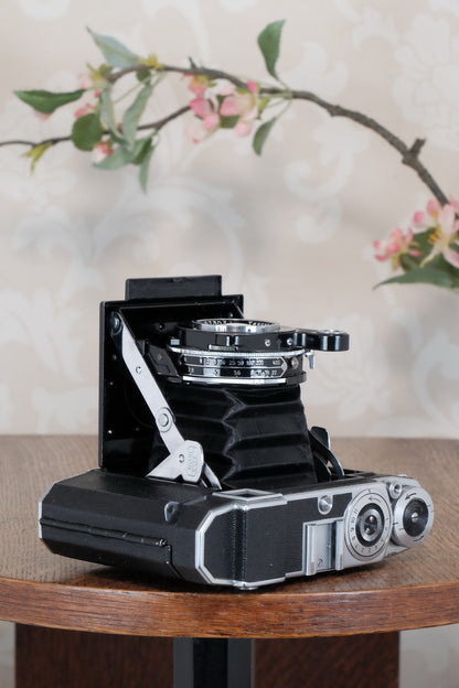 Superb,1938 Zeiss Ikon Super Ikonta 6x6, Tessar lens,, CLA'd, Freshly Serviced!