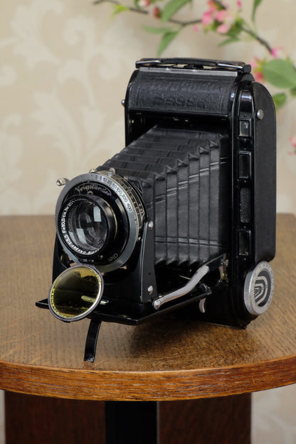 Excellent! 1938 Voigtlander 6x9 Bessa Rangefinder with Skopar lens, Freshly serviced! - Voigtlander- Petrakla Classic Cameras