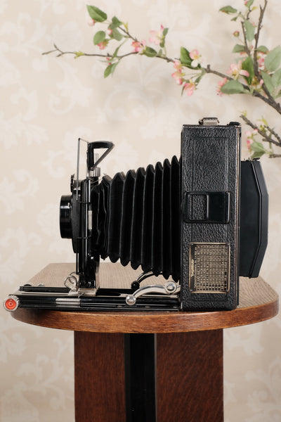 The BIG Voigtlander 10x15cm Bergheil! 10x15 Bergheil Camera with large format 165mm HELIAR LENS! Freshly serviced CLA’d - Voigtlander- Petrakla Classic Cameras