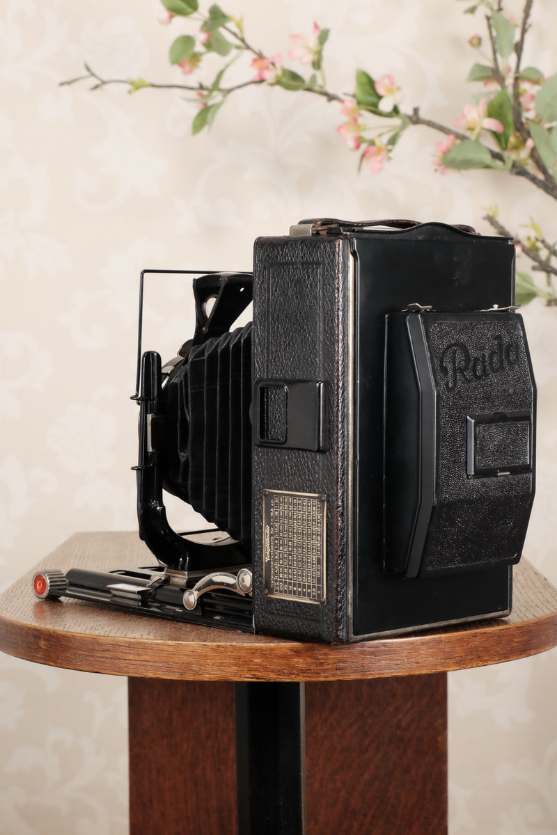 The BIG Voigtlander 10x15cm Bergheil! 10x15 Bergheil Camera with large format 165mm HELIAR LENS! Freshly serviced CLA’d - Voigtlander- Petrakla Classic Cameras