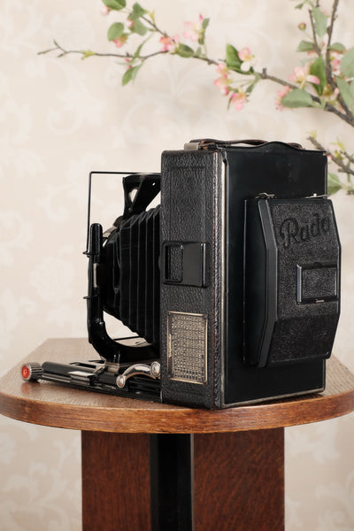 The BIG Voigtlander 10x15cm Bergheil! 10x15 Bergheil Camera with large format 165mm HELIAR LENS! Freshly serviced CLA’d - Voigtlander- Petrakla Classic Cameras