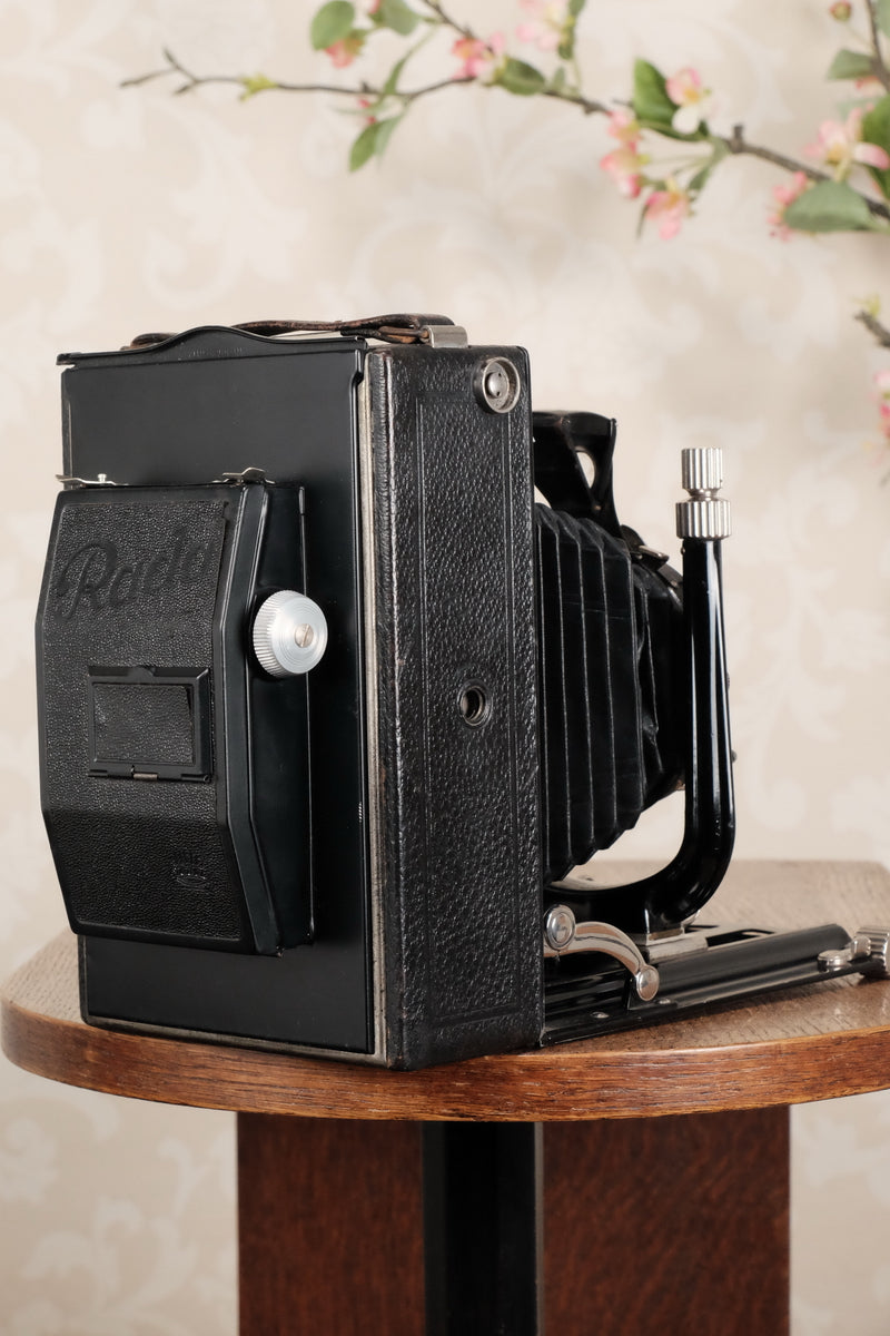 The BIG Voigtlander 10x15cm Bergheil! 10x15 Bergheil Camera with large format 165mm HELIAR LENS! Freshly serviced CLA’d - Voigtlander- Petrakla Classic Cameras