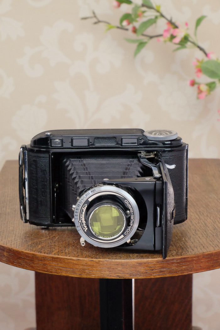Excellent! 1938 Voigtlander 6x9 Bessa Rangefinder with Skopar lens, Freshly serviced! - Voigtlander- Petrakla Classic Cameras