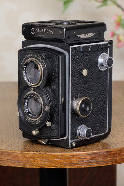 Excellent! 1933 Old Standard Rolleiflex, Freshly Serviced, CLA’d - Frank & Heidecke- Petrakla Classic Cameras
