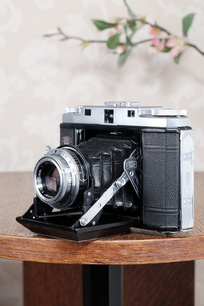 1953 6x6 Zeiss Ikon Mess Ikonta 524/16 “T” coated Tessar in Synchro-Compur shutter! CLA'd,  Freshley Serviced!