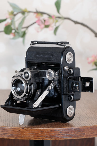 Superb 1935 ZEISS-IKON SUPER IKONTA A, 6x4.5, Tessar lensCLA'd, Freshly Serviced!