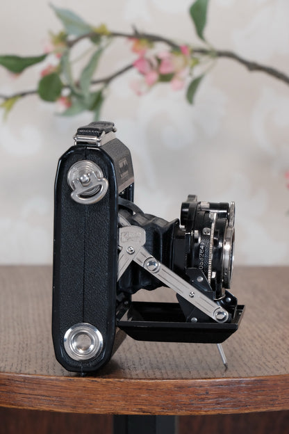 Superb 1935 ZEISS-IKON SUPER IKONTA A, 6x4.5, Tessar lensCLA'd, Freshly Serviced!