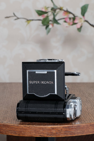 Near Mint! 1953 Zeiss Ikon Super Ikonta, Synchro-Compur & Coated Tessar . CLA’d, Freshly Serviced!