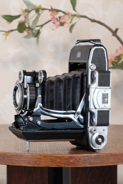 SUPERB! 1938 Zeiss Ikon Super Ikonta C 6x9, Tessar lens, CLA'd, Freshly Serviced!
