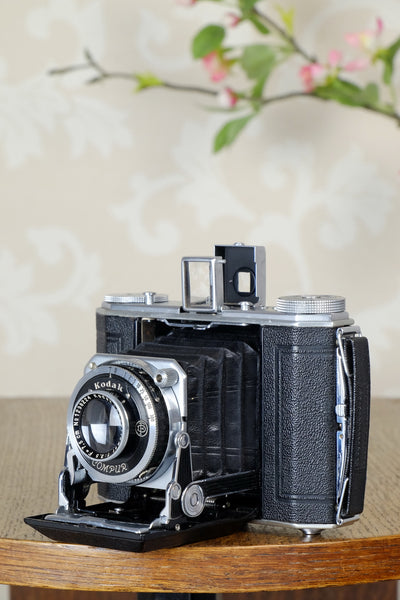 Superb! 1936 Nagel-Kodak 6x4.5 Duo camera, CLA'd, Freshly Serviced! - Nagel- Petrakla Classic Cameras