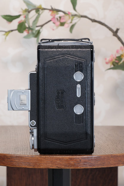 SUPERB! 1938 Zeiss Ikon Super Ikonta C 6x9, Tessar lens, CLA'd, Freshly Serviced!