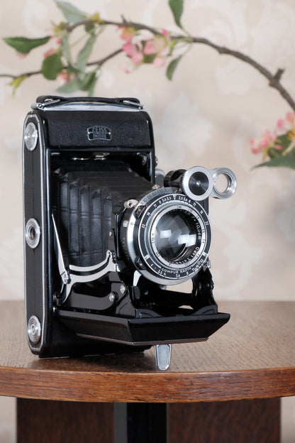 SUPERB! 1938 Zeiss Ikon Super Ikonta C 6x9, Tessar lens, CLA'd, Freshly Serviced!