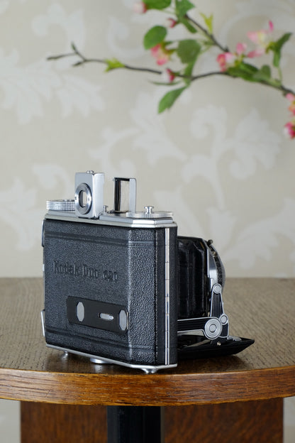 Superb! 1936 Nagel-Kodak 6x4.5 Duo camera, CLA'd, Freshly Serviced! - Nagel- Petrakla Classic Cameras