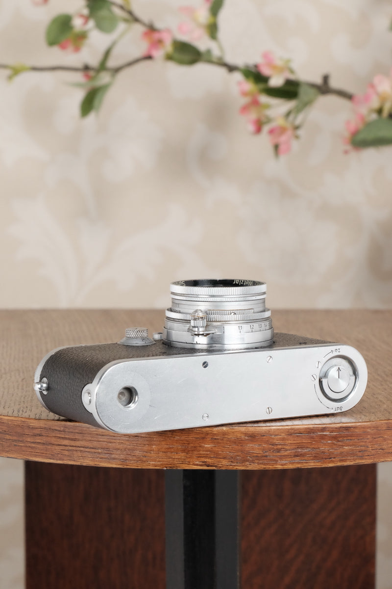 1938 Leitz Leica III with Summitar lens, CLA’d, Freshly Serviced! - Leitz- Petrakla Classic Cameras