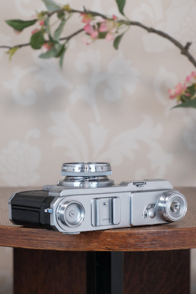 Superb! 1939 Zeiss Ikon Contax II Body and 50mm Zeiss Sonnar lens. CLA'd, Freshly Serviced!