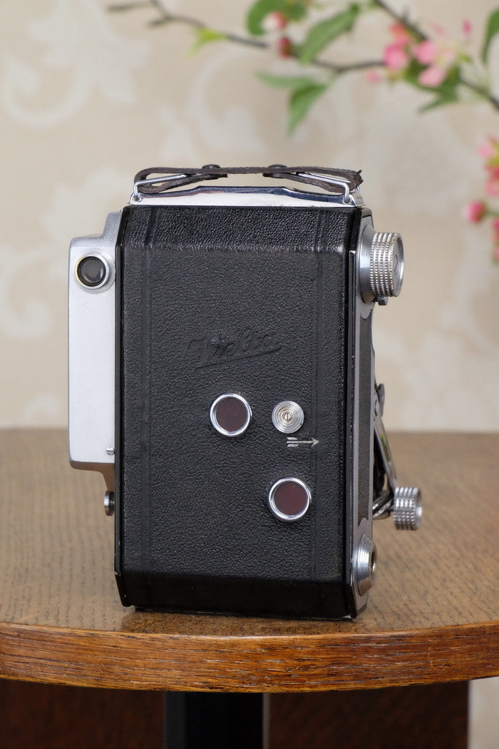 1938 WELTA WELTUR, CLA’d 6x6 Medium format, Coupled Rangefinder Camera, FRESHLY SERVICED! - Welta- Petrakla Classic Cameras