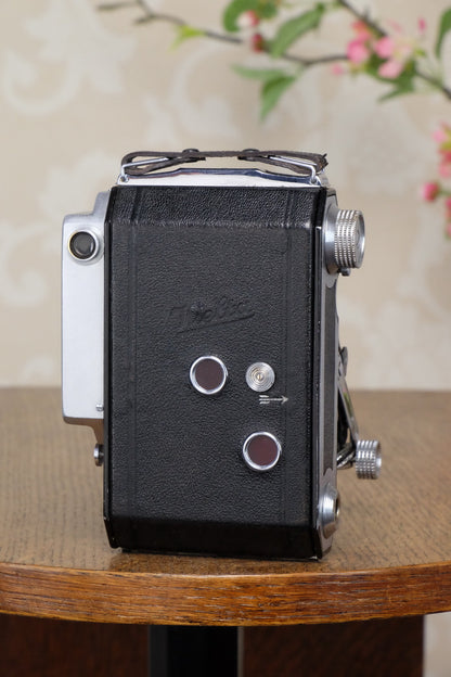 1938 WELTA WELTUR, CLA’d 6x6 Medium format, Coupled Rangefinder Camera, FRESHLY SERVICED! - Welta- Petrakla Classic Cameras