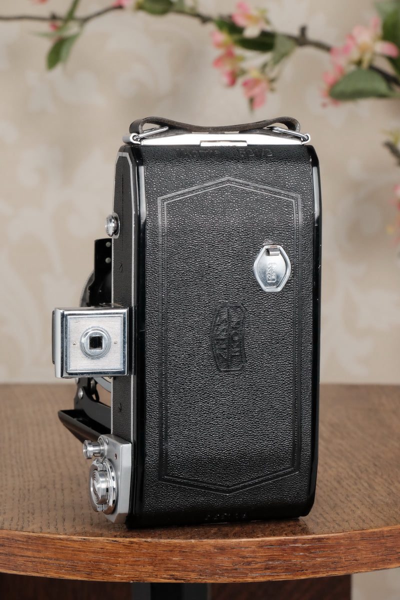 Superb! 1938 Zeiss-Ikon Ikonta 6x9, with Tessar lens, CLA'd, Freshly Serviced! - Zeiss-Ikon- Petrakla Classic Cameras