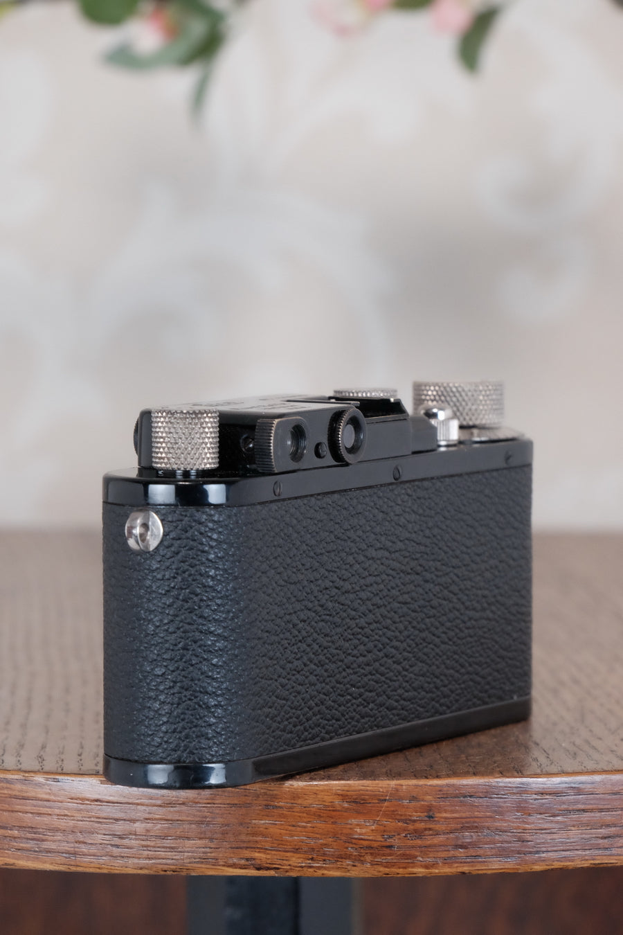SUPERB! 1933 BLACK LEITZ LEICA III with Nickel Elmar, Freshly Serviced CLA'd!